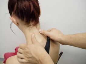 Masaxes para o tratamento e prevención da osteocondrose cervical