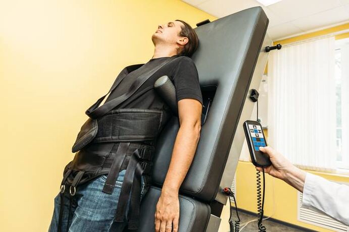 tracción traseira para osteocondrose